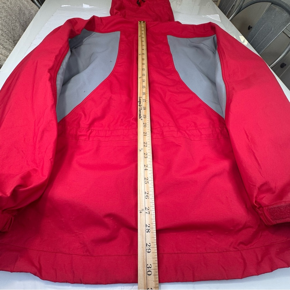 Vintage Patagonia Triolet Jacket Men Size Large Red Gorpcore Distressed Ski 90s - Picture 12 of 16